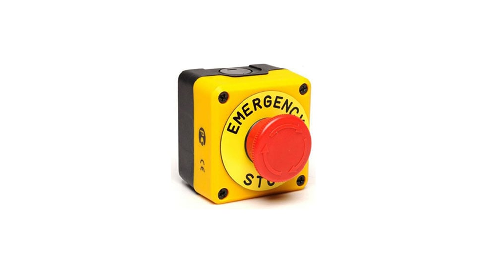 Boxed Mushroom Stop Button